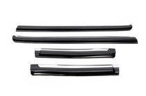 Toyota Land Cruiser Prado 150 2009-2023 Molduras de puertas (Diseño 2013-2017) Blanco foto 5