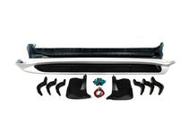Lexus LX570/450d 2008-2022 Faldones laterales con LED (diseño Lexus 2012-2016) foto 5