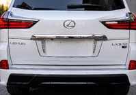 Lexus LX570/450d 2008-2022 Soporte trasero de matrícula con LED (2007-2023) foto 2
