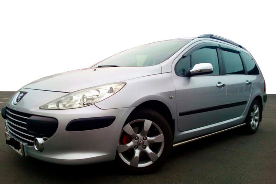 Peugeot 307 2001-2008 Deflectores de Ventana SW (4 uds, HIC) Foto 1