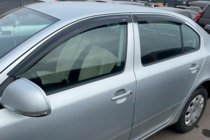Skoda Octavia II A5 2010-2013 Deflectores de Ventana Liftback (4 uds, HIC) foto 7