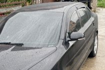 Skoda Octavia II A5 2010-2013 Deflectores de Ventana Liftback (4 uds, HIC) foto 2