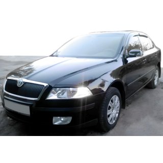 Deflectores de Ventana Liftback (4 uds, HIC) Skoda Octavia II A5 2010-2013 foto 1