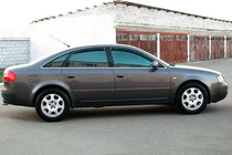 Audi A6 C5 2001-2004 Deflectores de viento para ventanas Sedan (4 uds, HIC) foto 1