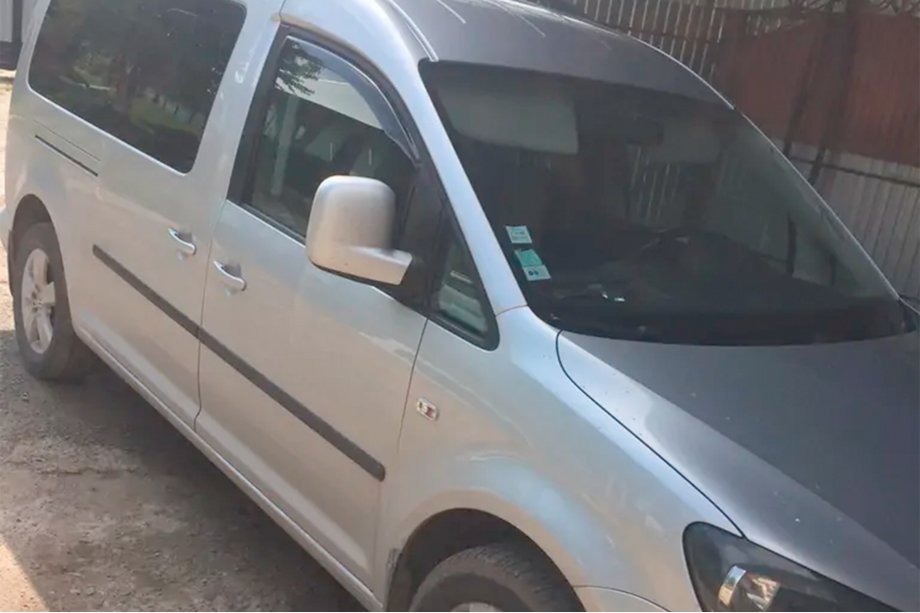 Volkswagen Caddy 2015-2020 Deflectores de ventana encastrables (2 uds, HIC) Foto 10