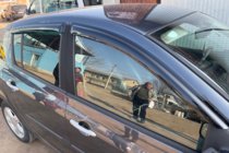 Renault Clio III 2005-2012 Deflectores de Ventana (4 uds, HIC) foto 2