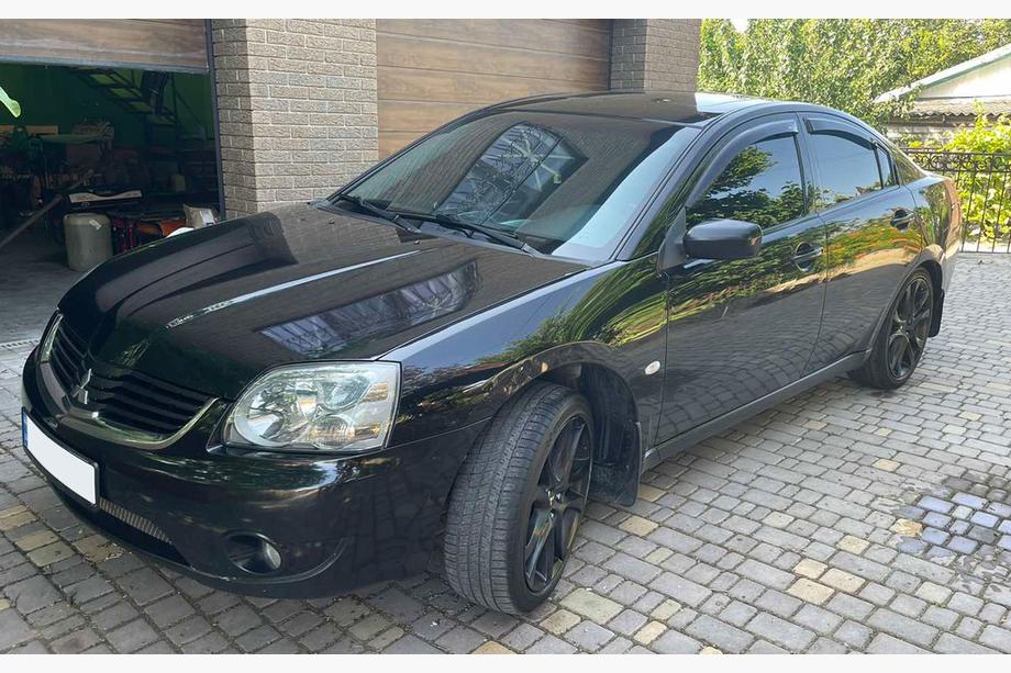 Mitsubishi Galant 2003-2012 Deflectores de Ventana (4 uds, HIC) Image
