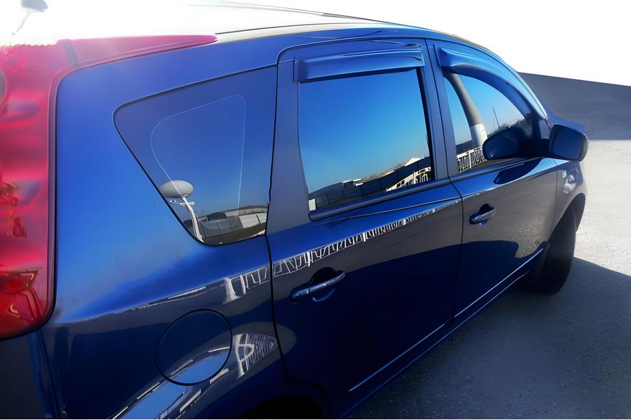 Nissan Note 2004-2012 Deflectores de Ventana (4 uds, HIC) Image