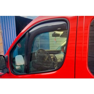 Deflectores de ventana encastrables (2 uds, HIC) Renault Trafic 2001–2015 foto 3