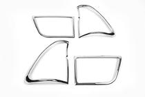 BMW X5 E53 1999–2006 Cubiertas de Luces Traseras Cromadas (Plástico) foto 4