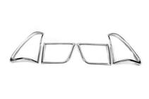BMW X5 E53 1999–2006 Cubiertas de Luces Traseras Cromadas (Plástico) foto 2