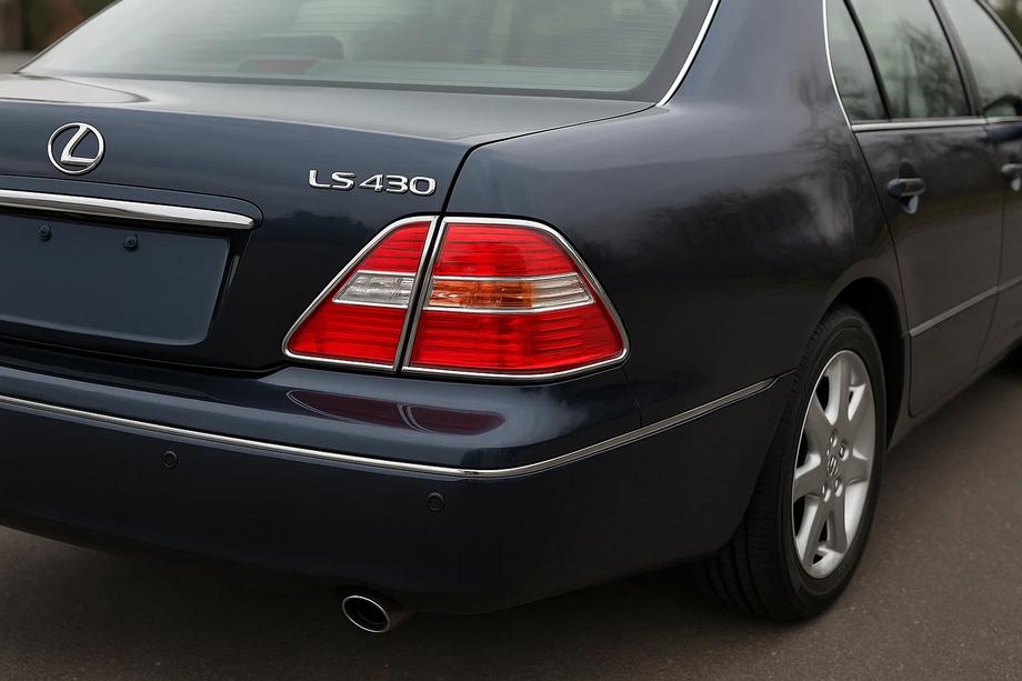 Lexus LS 2001-2006 Cubiertas cromadas para pilotos traseros (2 uds., plástico) Image