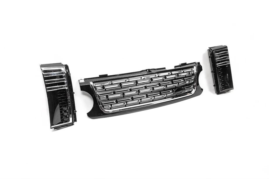 Range Rover III L322 2002-2012 Parrilla delantera y branquias laterales estilo Autobiography (para 2005-2009) Foto 1