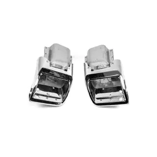 Colas de Escape Autobiography (2 uds, Acero Inoxidable) Range Rover III L322 2002-2012 foto 2