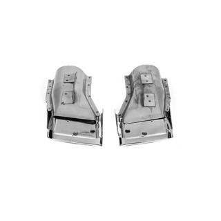 Colas de Escape Autobiography (2 uds, Acero Inoxidable) Range Rover III L322 2002-2012 foto 3