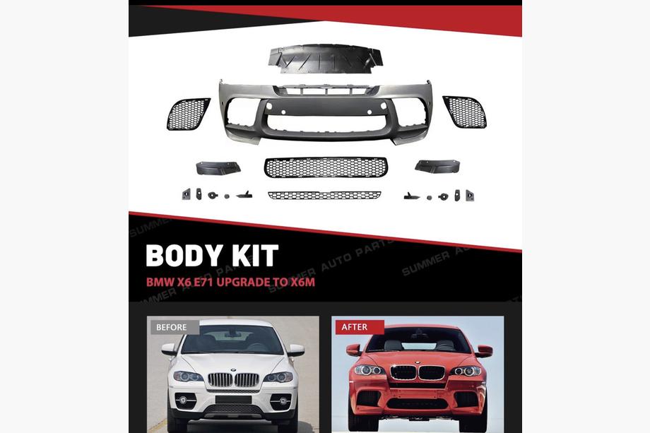 BMW X6 E71 2008–2014 Kit de Carroceria (Paquete M) Image
