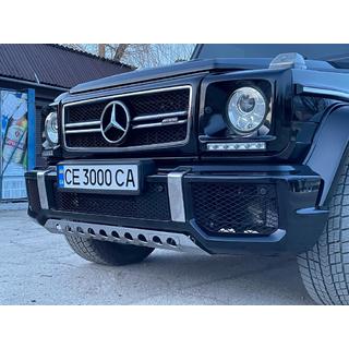 Pestañas para faros con LED (5 diodos, juego) Mercedes G сlass W463 1990-2018 foto 3