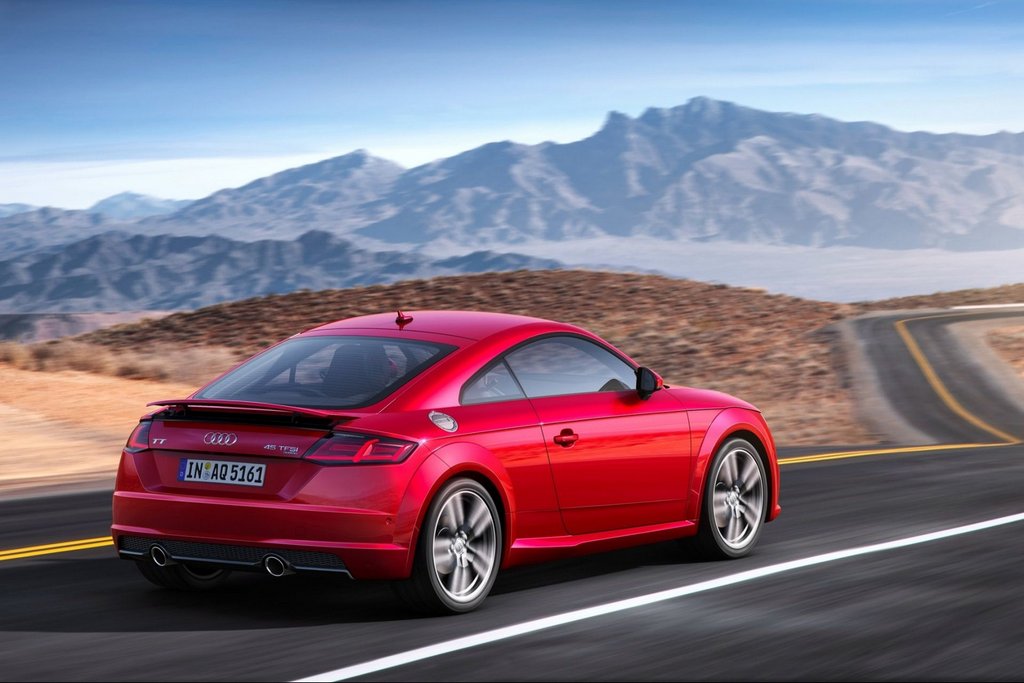 El modelo actualizado de Audi TT Coupe