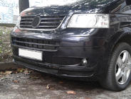 Volkswagen T5 2010-2015 Labio de parachoques delantero Sport 1 (imprimado para pintar) foto 4