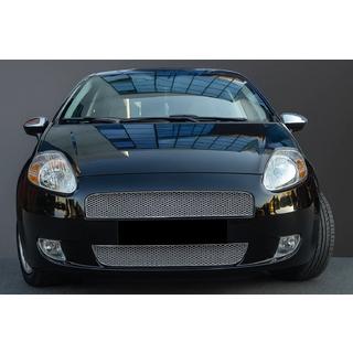 Cubiertas de parrilla (2 pzs, acero inoxidable) Fiat Punto Grande/EVO 2006-2018 foto 1