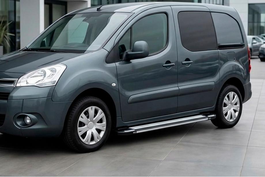 Peugeot Partner Tepee 2008-2018 Estribos Laterales Rainbow (2 uds., Aluminio) Image