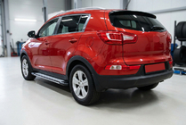 Kia Sportage 2010-2015 Estribos Laterales Rainbow (2 uds., aluminio) foto 1