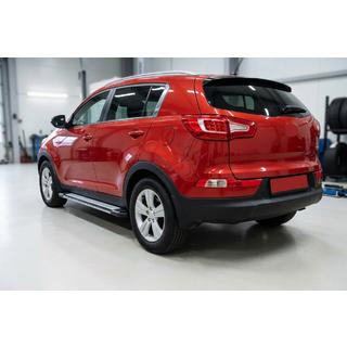 Estribos Laterales Rainbow (2 uds., aluminio) Kia Sportage 2010-2015 foto 1