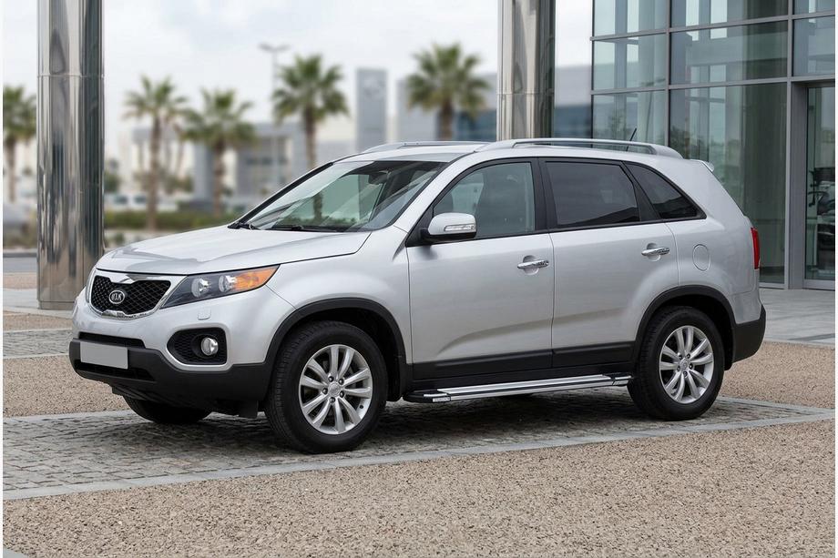 Kia Sorento II XM 2009-2014 Estribos Laterales Rainbow (2 uds., aluminio) 2013-2016 Image