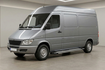 Mercedes Sprinter W901/902/903/904/905 1995–2006 Estribos Laterales Rainbow (2 uds., aluminio) foto 1