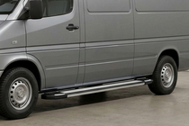 Volkswagen LT 1995-2006 Estribos Laterales Rainbow (2 uds., Aluminio) foto 1