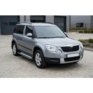 Estribos Laterales Rainbow (2 uds, aluminio) Skoda Yeti 2009-2017 foto 1