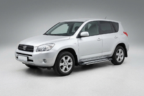 Toyota Rav 4 2006-2013 Estribos Laterales Rainbow (2 uds, aluminio) foto 1