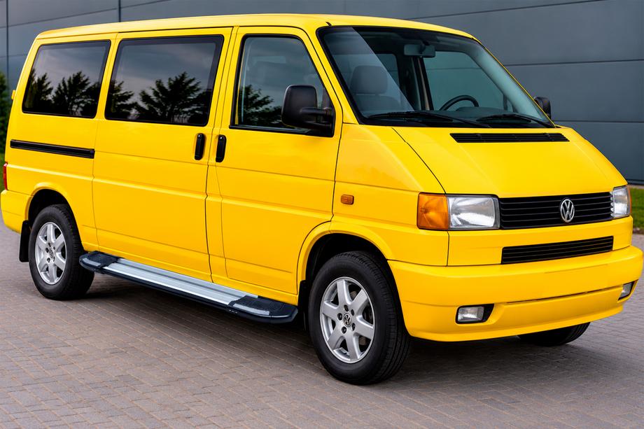 Volkswagen T4 Transporter 1990-2003 Estribos Laterales Rainbow (2 uds., Aluminio) Batalla Larga Image