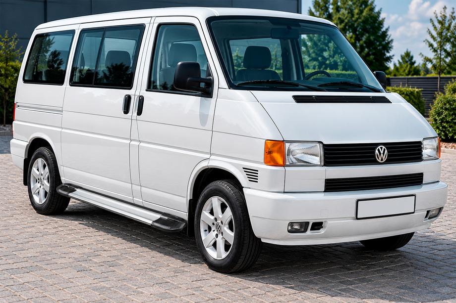 Volkswagen T4 Caravelle/Multivan 1990–2003 Estribos Laterales Rainbow (2 uds., Aluminio) Image