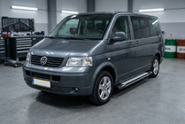Volkswagen T5 Caravelle 2004-2010 Estribos Laterales Rainbow (2 uds., Aluminio) Batalla Larga foto 1