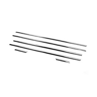 Molduras exteriores de ventanas acero inoxidable (6 uds) Fiat Punto Grande/EVO 2006-2018 foto 2