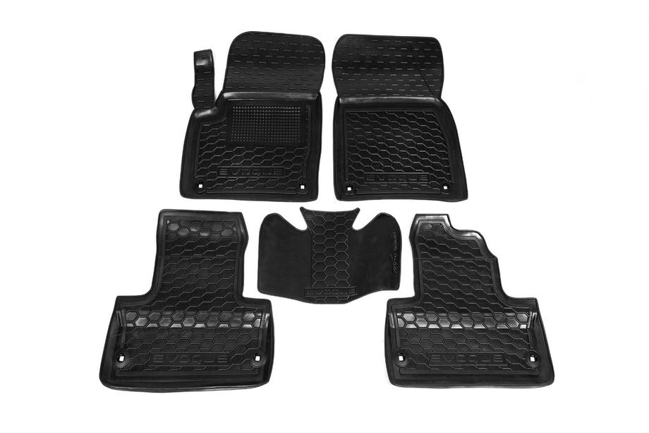 Range Rover Evoque 2012-2018 Alfombrillas de goma con borde (Autogumm) Image
