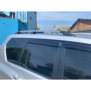 Barras de techo diseño turco (Cromo, 2 uds) Toyota Land Cruiser Prado 150 2009-2023 foto 3