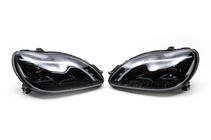 Mercedes S-class W220 1998-2005 Faros delanteros con luces diurnas LED (2 uds) foto 5