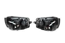 Volkswagen T6 2015-2024 Faros delanteros con luces LED diurnas Black (2015-2019, 2 uds) foto 6