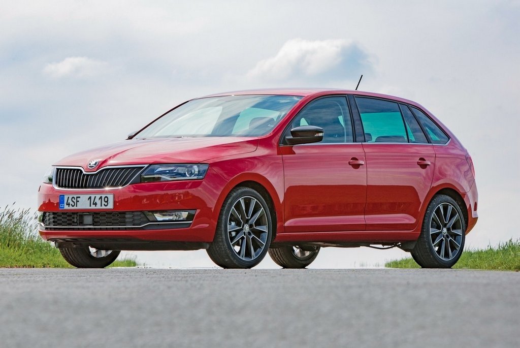 El modelo actualizado del hatchback Skoda Rapid Spaceback