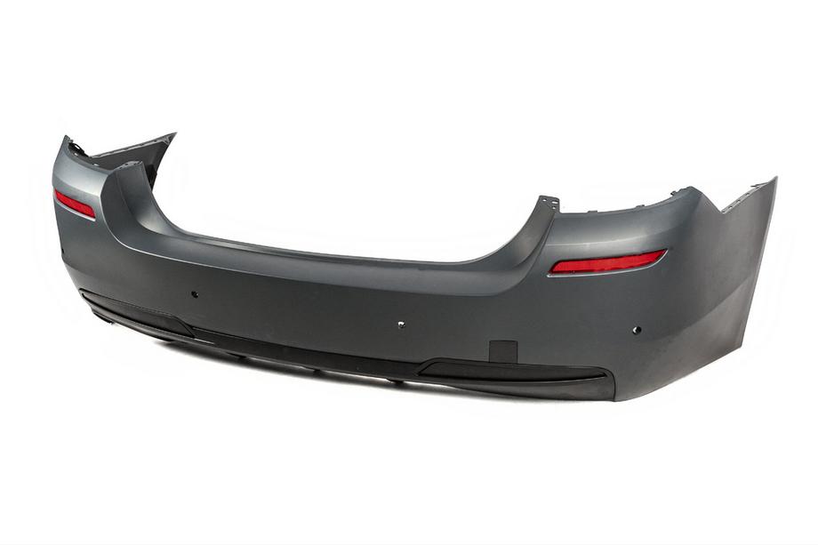 BMW 5 Series F10/F11 2010–2016 Kit de carrocería (M-Performance LCI) Escape simple con doble salida Foto 6
