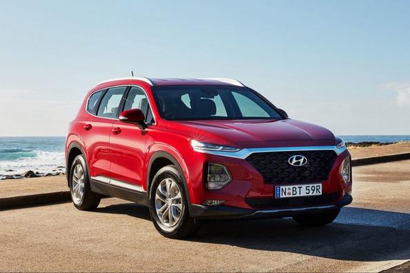 Crossover Hyundai Santa Fe de la cuarta generación