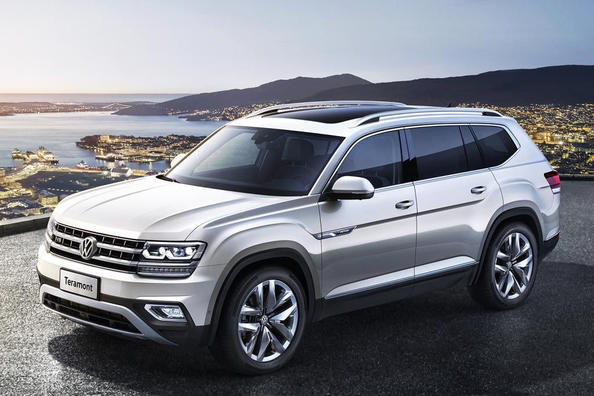 Revisión de tracción crossover Volkswagen Teramont