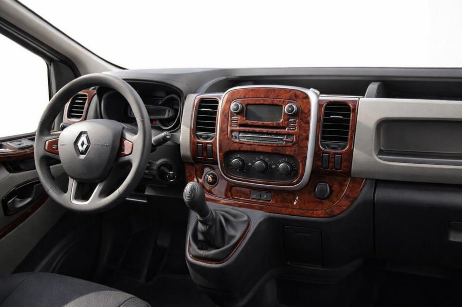 Renault Trafic 2015- Cubierta de salpicadero Aluminio Image