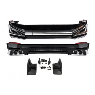 Cubiertas de parachoques delanteras y traseras Modelista V3-LED (2017-) Toyota Land Cruiser Prado 150 2009-2023 foto 2