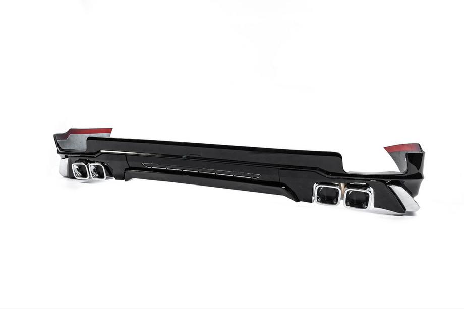 Toyota Land Cruiser Prado 150 2009-2023 Cubiertas de parachoques delanteras y traseras Modelista V3-LED (2017-) Foto 11