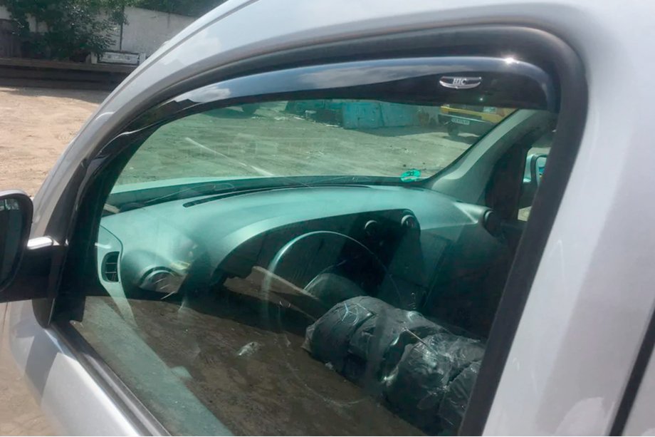 Mercedes Citan 2013-2021 Deflectores de ventana encastrables (2 uds, HIC) Foto 14