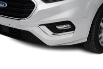 Ford Custom 2013-2022 Cubiertas para Faros Antiniebla 2018+ (2 uds, Acero Inoxidable) foto 1