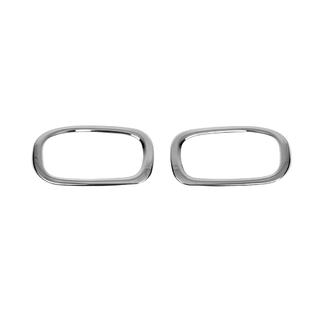 Molduras cromadas para reflectores de parachoques trasero OmsaLine (2 uds, acero inoxidable) Jeep Renegade 2014- foto 1